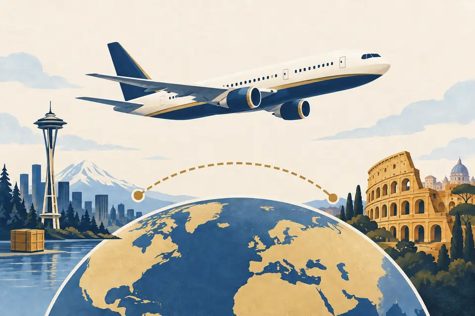 Alaska’s Seattle–Rome route: the economics of a long-haul launch