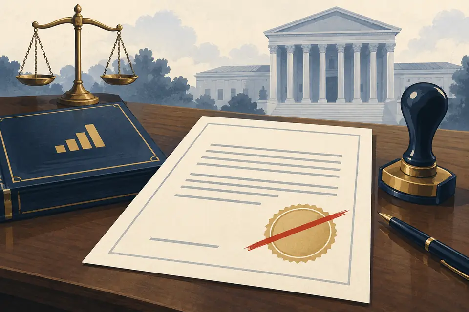 The August 2026 anti-weaponization fund rescission: reading the order